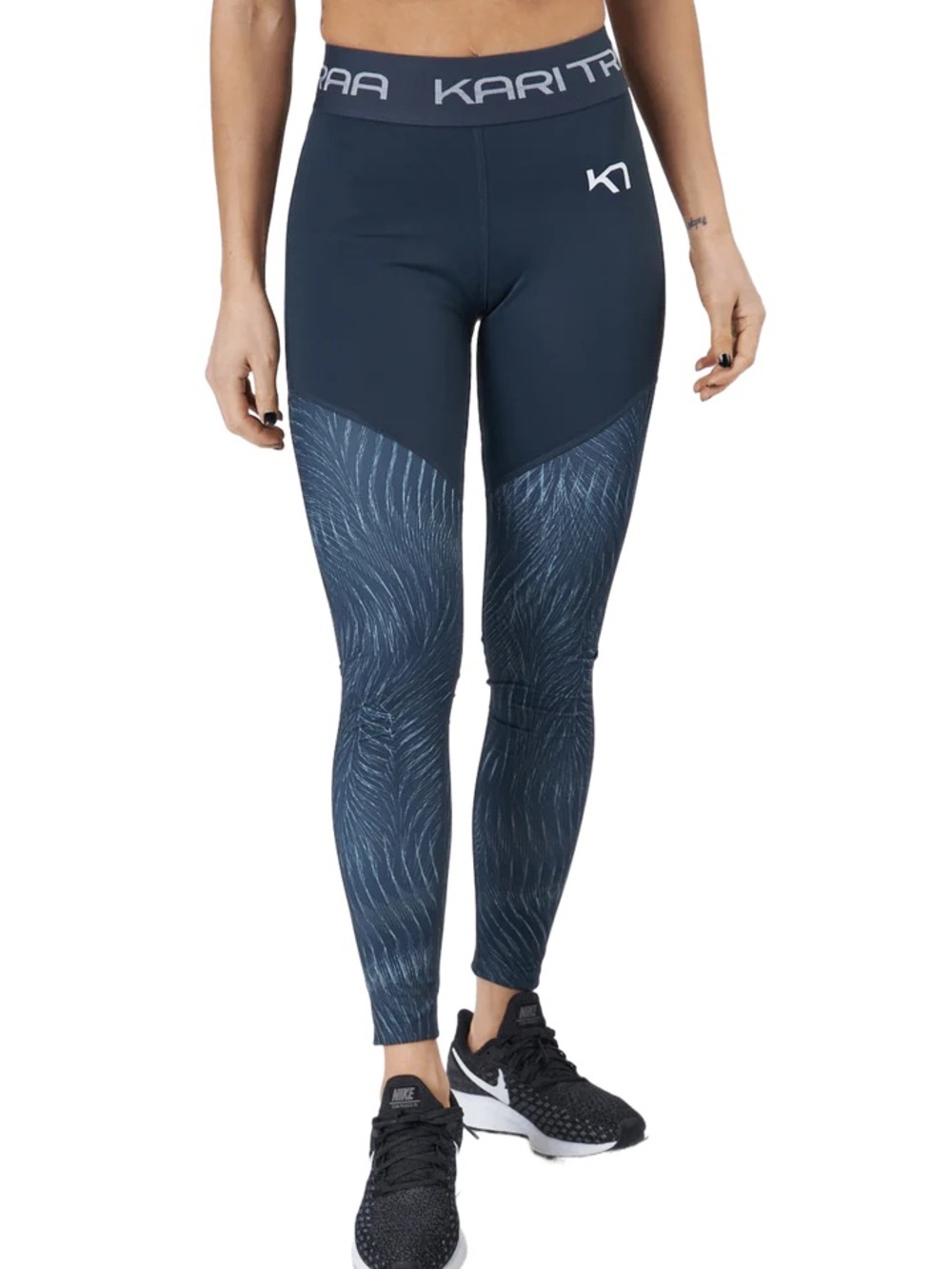 Kari Traa NWT Vilde Women’s Tights Leggings Marin New Activewear Women’s Small
